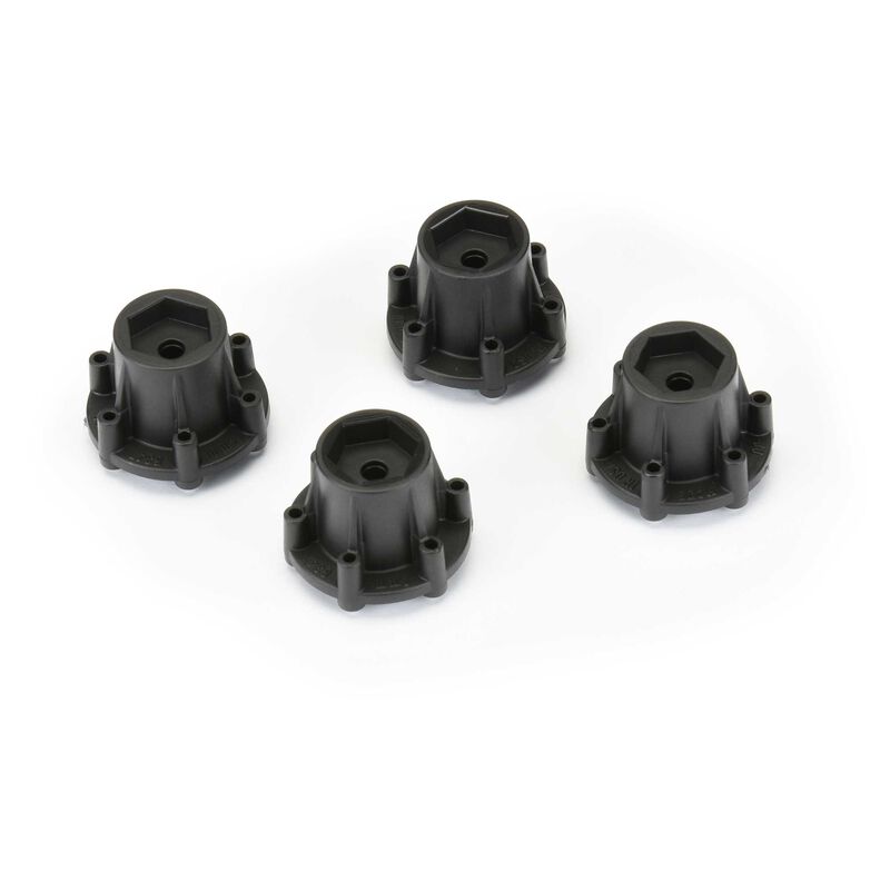 6x30 to 14mm Hex Adapters for 6x30 2.8" Wheels (4)