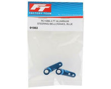 Load image into Gallery viewer, Team Associated RC10B6.4 Factory Team Steering Bell Cranks (Blue)
