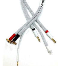 Load image into Gallery viewer, 2S Pro Charge Cable with 4/5mm Bullet Connector (White)