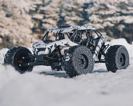 Arrma FIRETEAM 6S BLX 4WD Brushless 1/7 Speed Assault Vehicle (White Camo) w/SLT3 2.4GHz Radio