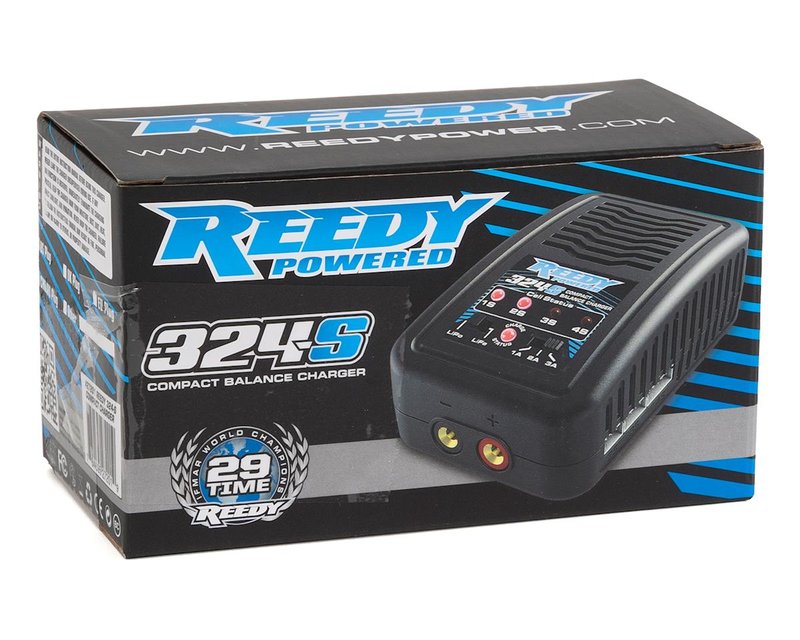 Team Associated Reedy 324-S Compact Balance LiPo Charger (4S/3A/30W)