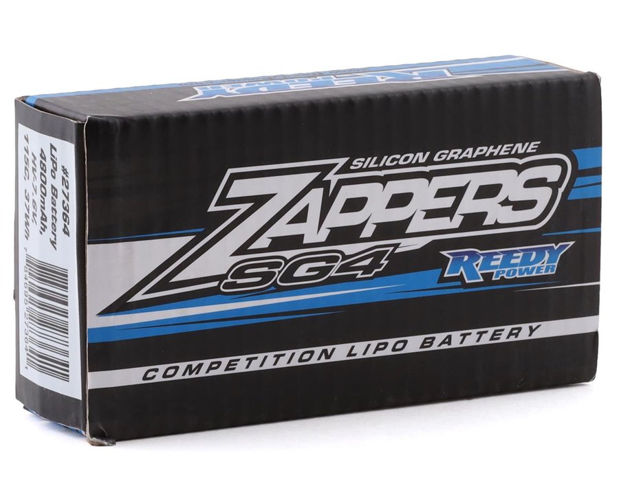 Reedy Zappers HV SG4 2S Shorty 115C LiPo Battery (7.6V/4800mAh) w/5mm Bullets