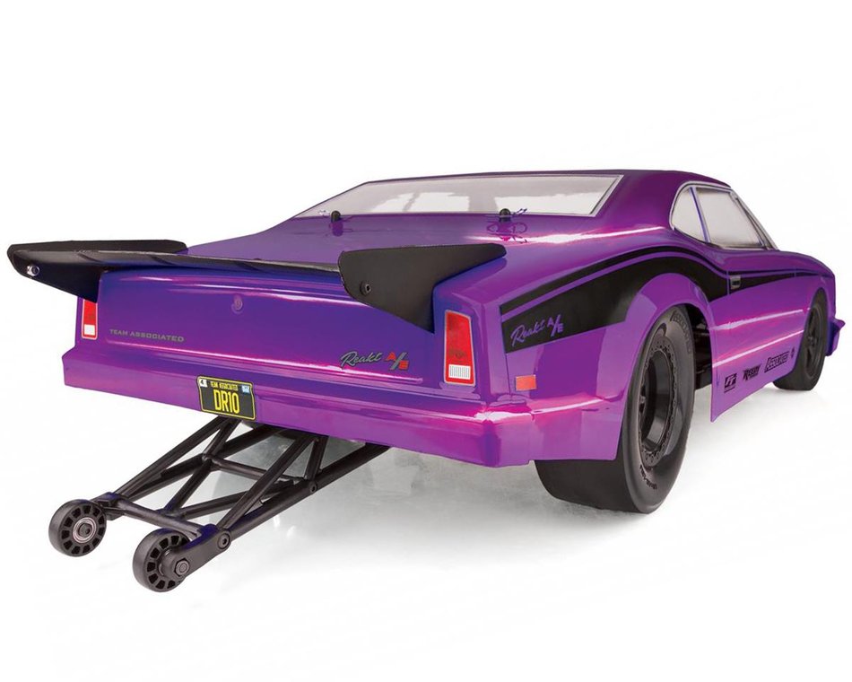 Team Associated DR10 RTR Brushless Drag Race Car (Purple) w/2.4GHz Radio & DVC