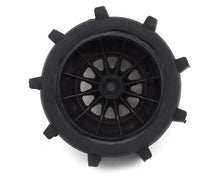 Load image into Gallery viewer, Team Associated Sand Paddle Pre-Mounted Rear Tires w/Method Wheels (Black) w/12mm Hex