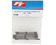 Load image into Gallery viewer, Factory Team RC10T6.2/SC6.2 3.5mm Titanium Turnbuckle Set (6)