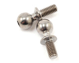 Team Associated 6mm Factory Team Heavy Duty Titanium Ball Stud Set (2)