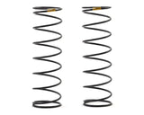 Team Associated 12mm Rear Shock Spring (2) (Yellow/2.30lbs) (61mm Long)