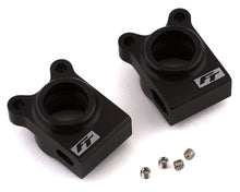 Load image into Gallery viewer, Team Associated RC10B74.1 Factory Team Aluminum Rear Hubs (Black)