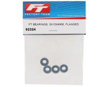 Load image into Gallery viewer, Team Associated 5x10x4mm Factory Team Flanged Bearings (4)