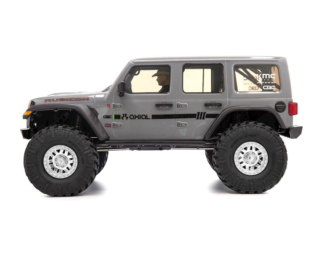 Axial SCX10 III "Jeep JLU Wrangler" RTR 4WD Rock Crawler (Grey) w/Portals & DX3 2.4GHz Radio