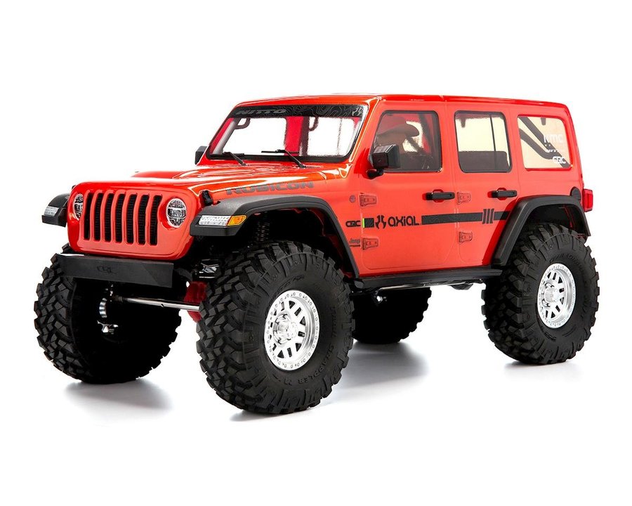 Axial SCX10 III "Jeep JLU Wrangler" RTR 4WD Rock Crawler (Orange) w/Portals & DX3 2.4GHz Radio