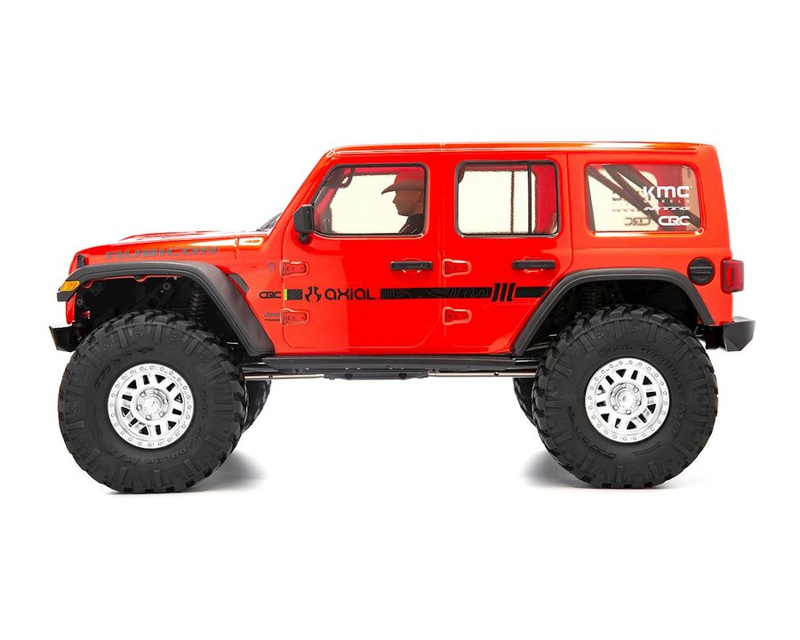 Axial SCX10 III "Jeep JLU Wrangler" RTR 4WD Rock Crawler (Orange) w/Portals & DX3 2.4GHz Radio