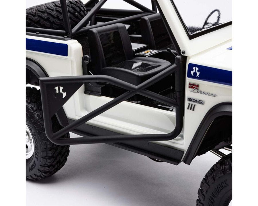 Axial SCX10 III "Early Ford Bronco" RTR 1/10 4WD Rock Crawler (White) w/DX3 2.4GHz Radio