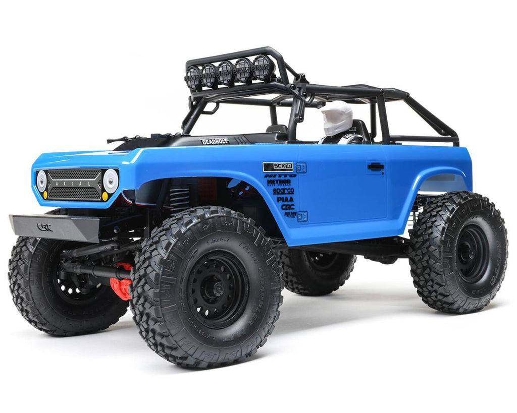 Axial SCX10 II Deadbolt RTR 4WD Rock Crawler (Blue) w/2.4GHz Radio