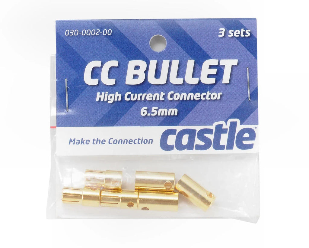 Castle Creations 6.5mm High Current Bullet Connector Set