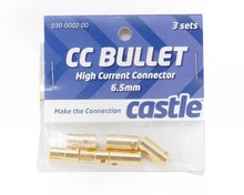 Load image into Gallery viewer, Castle Creations 6.5mm High Current Bullet Connector Set