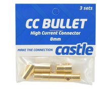 Load image into Gallery viewer, Castle Creations 8.0mm High Current CC Bullet Connector Set