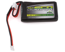 Load image into Gallery viewer, EcoPower &quot;Trail&quot; SCX24 2S 30C LiPo Battery w/PH2.0 Connector (7.4V/450mAh)