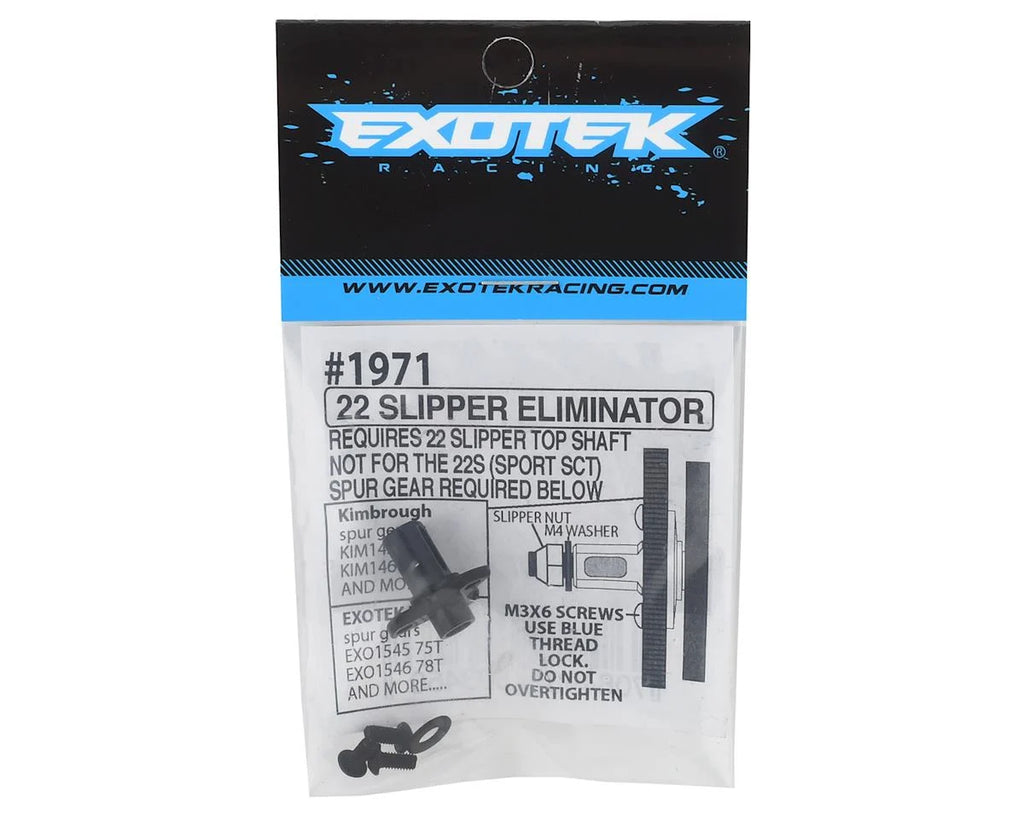 Exotek 22 5.0 Slipper Eliminator Spur Mount (Kimbrough Spurs)