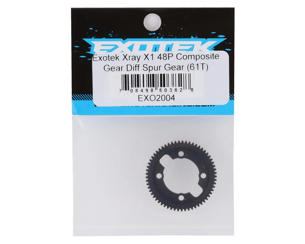 Exotek XRAY X1 48P Composite Gear Differential Spur Gear