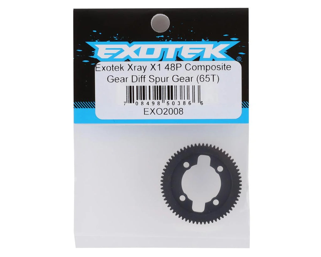 Exotek XRAY X1 48P Composite Gear Differential Spur Gear