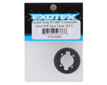 Load image into Gallery viewer, Exotek XRAY X1 48P Composite Gear Differential Spur Gear