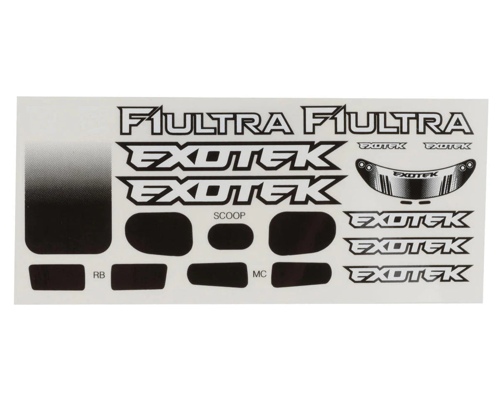 Exotek F1 ULTRA '23 F1 Body (Clear) (Lightweight)
