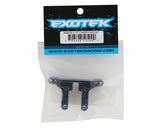 Exotek B6.4 Aluminum Front Camber Mount (Black)