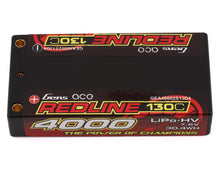 Load image into Gallery viewer, Gens Ace Redline 2s LiHv LiPo Battery Pack 130C (7.6V/4000mAh) w/4mm Bullets