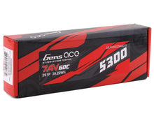 Load image into Gallery viewer, Gens Ace 2s LiPo Battery 60C w/4mm Bullets &amp; T-Style Adapter (7.4V/5300mAh)