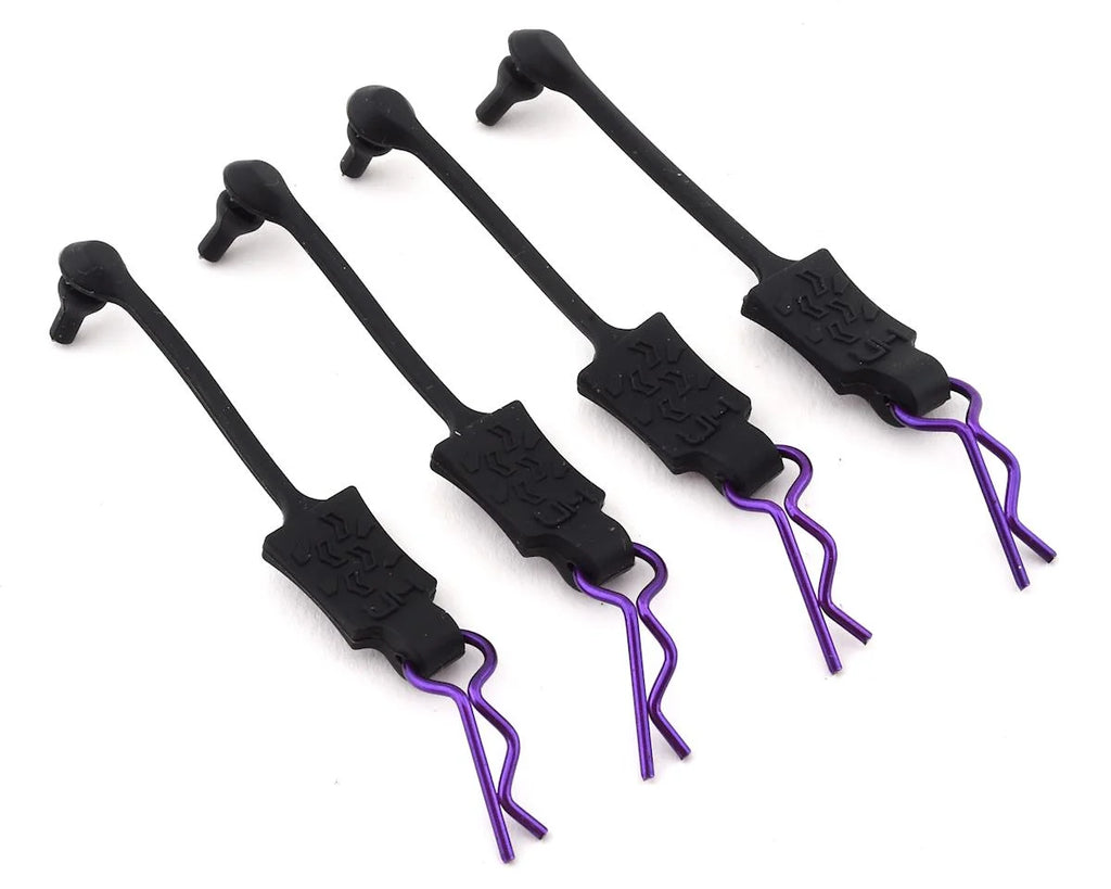 Body Clip Retainers, for 1/10 Scale