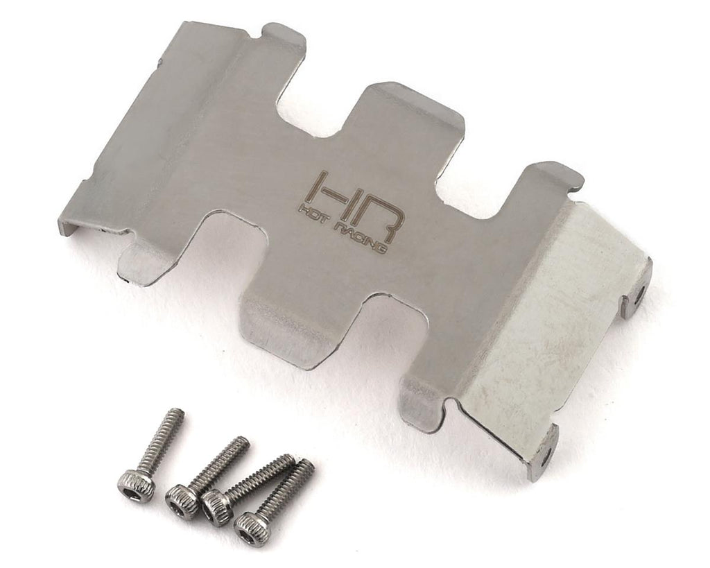 Hot Racing Axial SCX24 Stainless Steel Center Belly Skid Plate