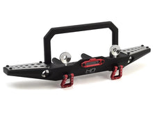 Load image into Gallery viewer, Hot Racing Traxxas TRX-4 Aluminum Front Bumper w/Winch Mount &amp; Light Buckets