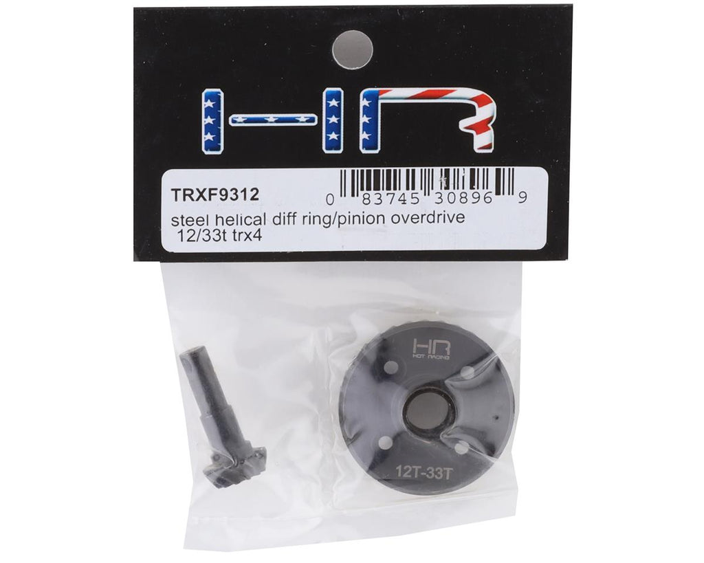 Steel Helical Diff Ring/Pinion Overdrive: TRX4