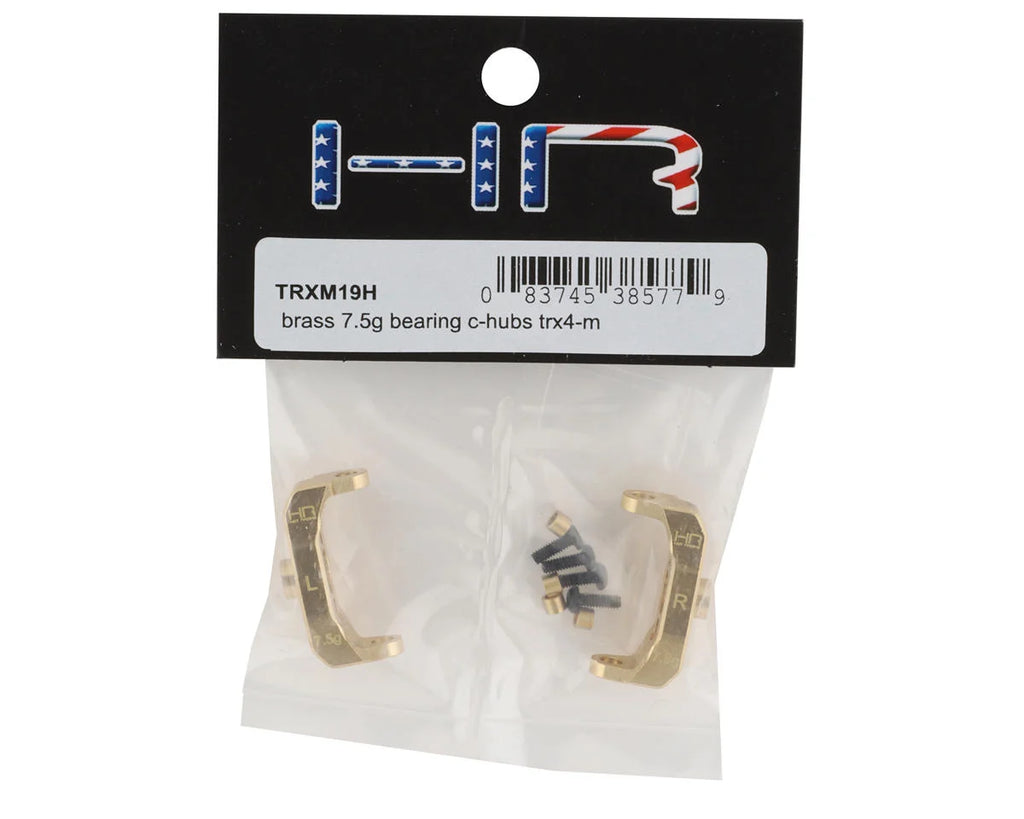 Hot Racing Traxxas TRX-4M Brass C-Hubs (2) (7.5g)