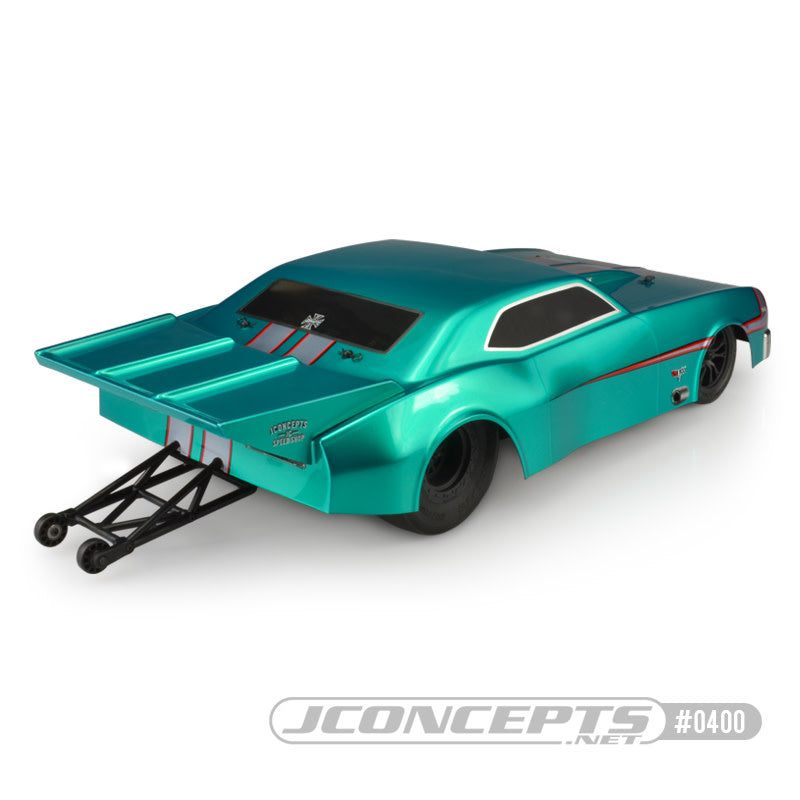 JConcepts 1967 Chevy Camaro Street Eliminator Drag Racing Body (Clear)