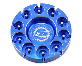 JConcepts Aluminum Pinion Puck Modified Range (Blue)