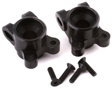 Load image into Gallery viewer, JConcepts B6.2 Aluminum Rear Hub Carriers (Black)
