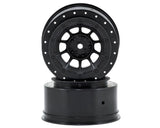 JConcepts 12mm Hex Hazard Short Course Wheels (Black) (2) (Slash)