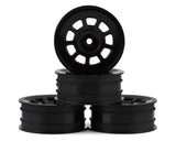 JConcepts 9 Shot 2.2 Dirt Oval Front Wheels  (4) (B6.1/XB2/RB7/YZ2) w/12mm Hex