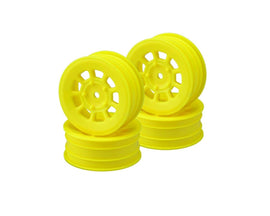 JConcepts 9 Shot 2.2 Dirt Oval Front Wheels  (4) (B6.1/XB2/RB7/YZ2) w/12mm Hex