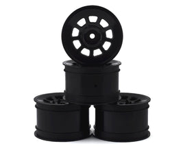JConcepts 9 Shot 2.2 Dirt Oval Rear Wheels (4) (B6.1/XB2/RB7/YZ2) w/12mm Hex