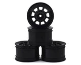 JConcepts 9 Shot 2.2 Dirt Oval Rear Wheels (4) (B6.1/XB2/RB7/YZ2) w/12mm Hex