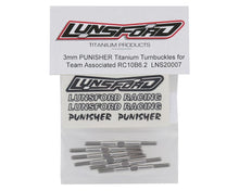 Load image into Gallery viewer, Lunsford Associated RC10B6.2 Punisher Titanium Turnbuckle Kit