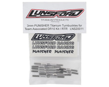 Load image into Gallery viewer, Lunsford Associated DR10 &quot;Punisher&quot; Titanium Turnbuckle Kit