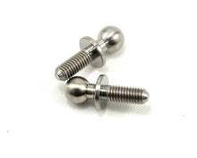 Load image into Gallery viewer, Lunsford 8mm Long Broached Titanium Ball Studs (2)