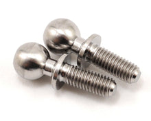 Load image into Gallery viewer, Lunsford 5.5x8mm Broached Titanium Ball Studs (2)