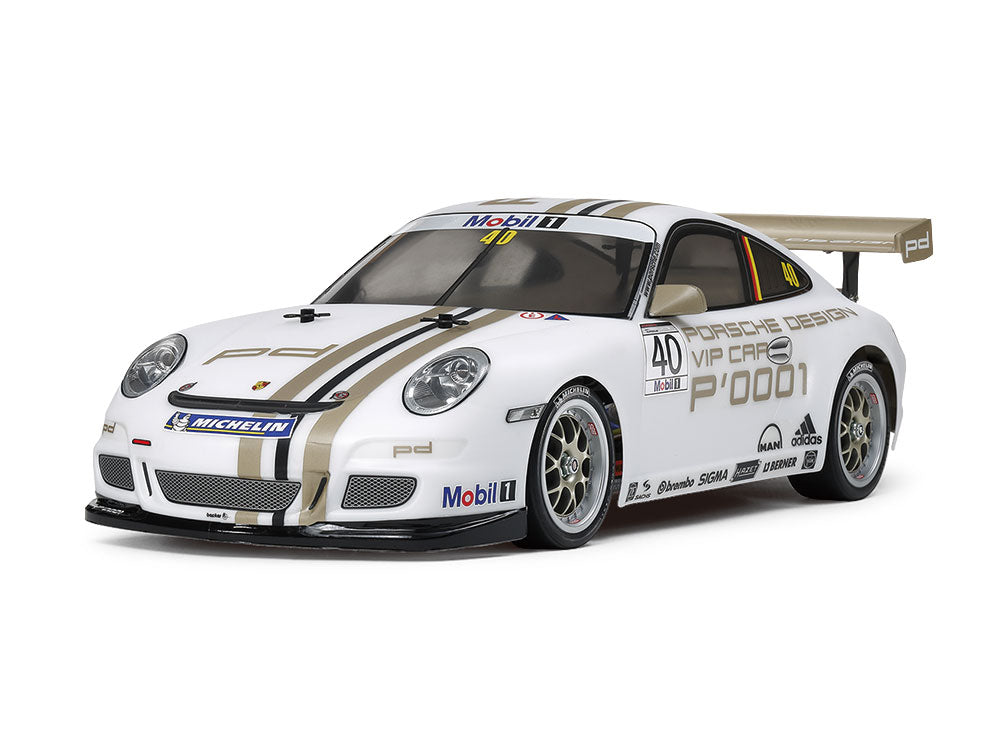Tamiya Porsche 911 GT3 Cup VIP2008 1/10 4WD Electric Touring Car Kit (TT-01 E)