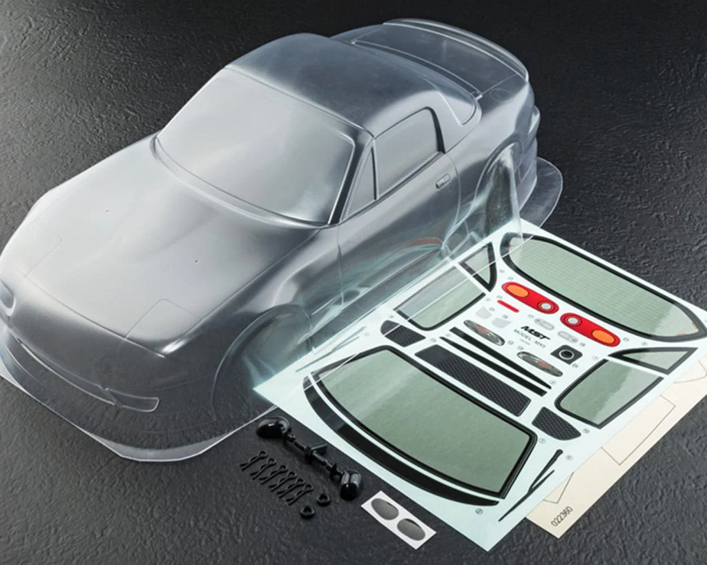 MST TCR-M 1/10 Touring Car Kit w/MX-5 Body (Clear)