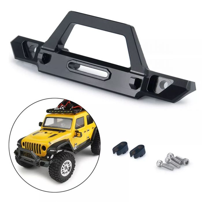 Powerhobby Front Aluminum Bumper, for Axial SCX24 Jeep / Gladiator / Bronco